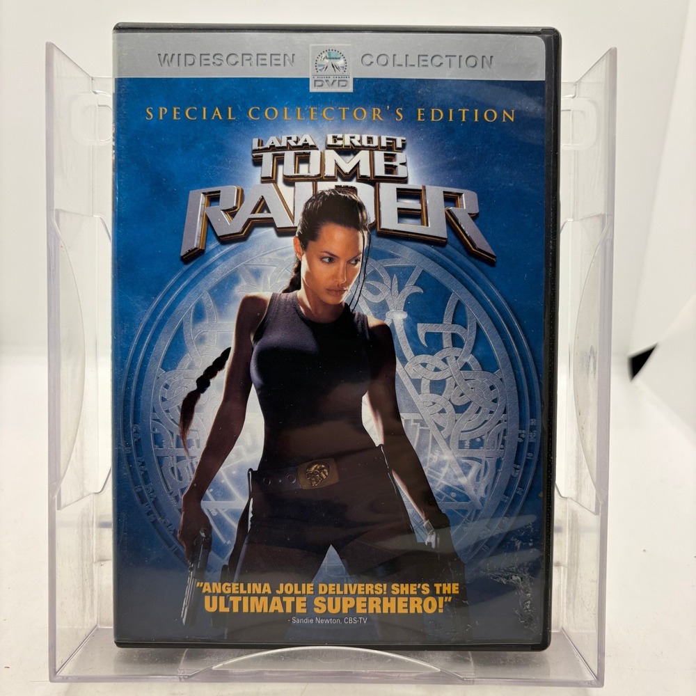 Lara Croft Tomb Raider DVD Special Collector Edition Angelina Jolie Widescreen